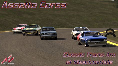 Assetto Corsa Classic Trans Am At Meadowdale Youtube