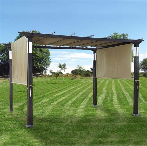 Aleko's pergola fabric replacements provide your existing pergola the shade and style it needs. Replacement Canopy for LED Lighted Pergola Garden Winds