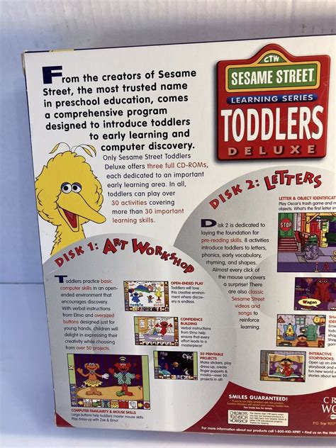 Sesame Street Elmos Learning Series Toddlers Cd Learning Series 3 5