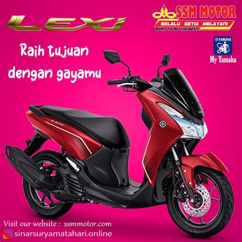 Jual Yamaha Lexi 125 Vva Merah Shopee Indonesia