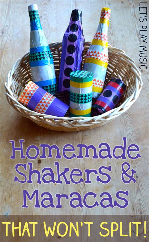 In this article, we'll show you how to make 15 fantastic homemade musical instruments, including a guitar, flute, and xylophone. Homemade Musical Instruments : Shakers and Maracas - Let's Play Music