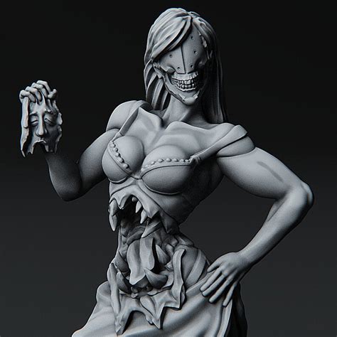 Warforged Sexy Female Mimic Printed Obsession Dungeons And Etsy
