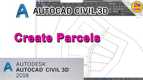 Create Parcels Autocad Civil 3d Youtube