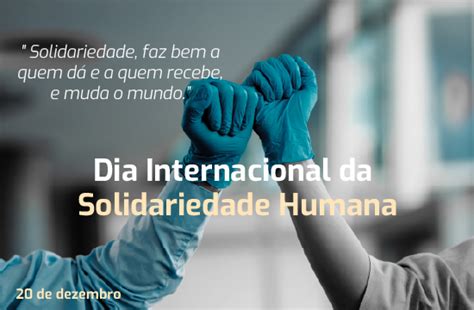 Dia Internacional Da Solidariedade Humana Omc