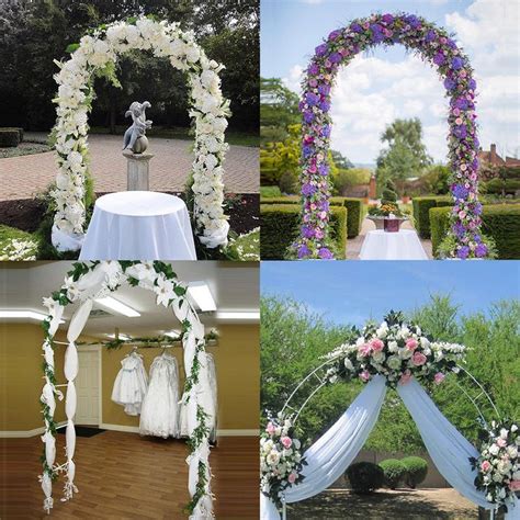 Decorating Metal Wedding Arch With Balloons Sketcheddesign