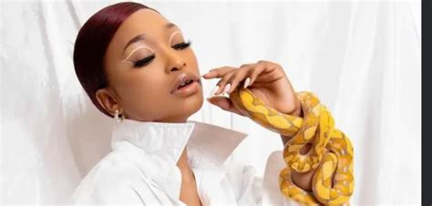 Generations The Legacy Actress Zola Nombonas Snakes Photoshoot Leaves