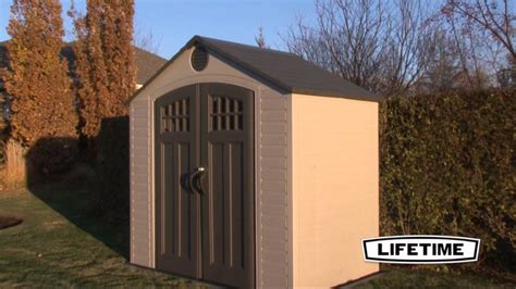 Lifetime 8x5 New Style Shed Kit 60113 Youtube