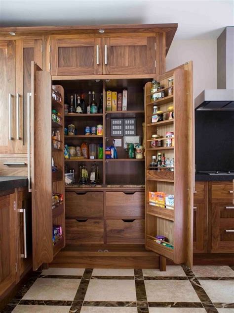 Freestanding Pantry Cabinets Kitchen Storage And Organizing Ideas