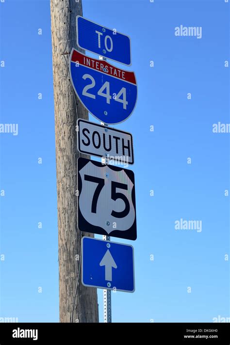 American Interstate Sign Hi Res Stock Photography And Images Alamy