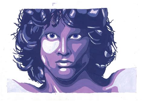 Jim Morrison Digital Art On Behance