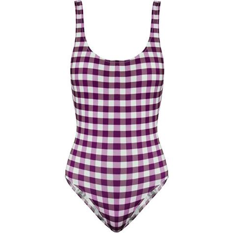 Solid And Striped The Anne Marie Gingham Swimsuit 148 Liked On