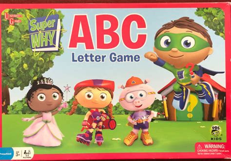 Super Why Abc Letter Game By University Games Ebay