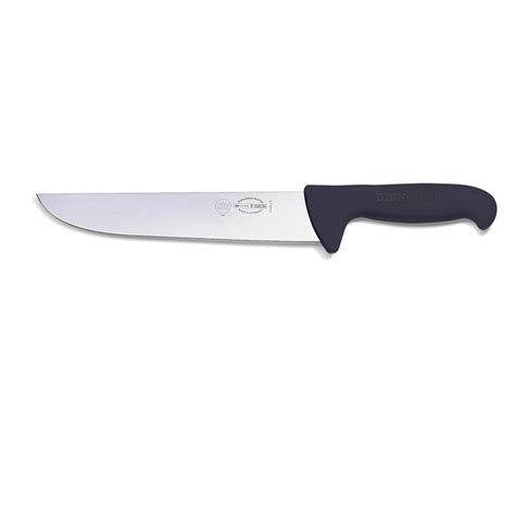 f dick ergogrip butcher s knife s s p black 30cm buy online at well cooked