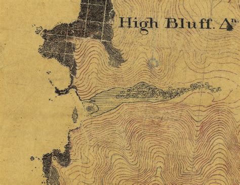 1853 Us Coast Survey T Sheet For The Coast North Of San Francisco