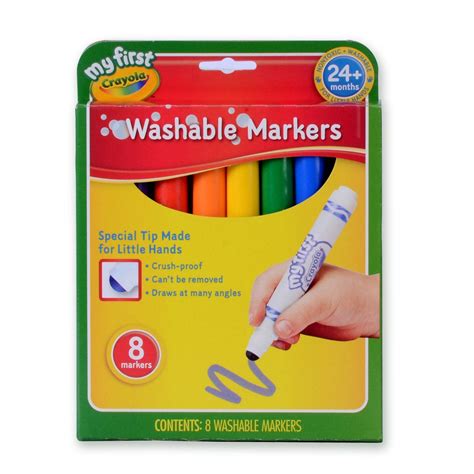 Use this $15 off amazon promo code on your prime order. Amazon.com: Crayola My First Crayola Washable Markers 8ct ...