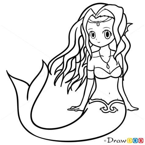 How To Draw Anime Mermaid Mermaids
