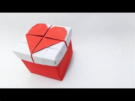 Valentines Day Ideas Origami 3d Heart Box
