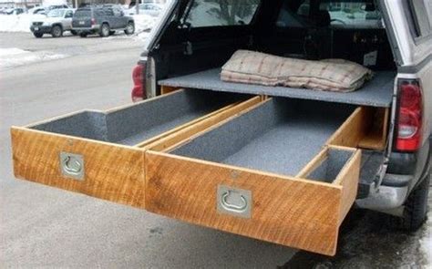 Diy Bed Slide F150 Build A Sliding Truck Bed Drawer For Easy Tool