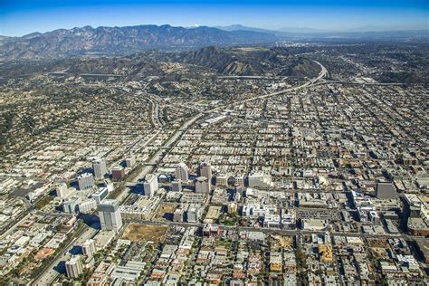 Glendale Ca Glendale Aerial View Usa Cities