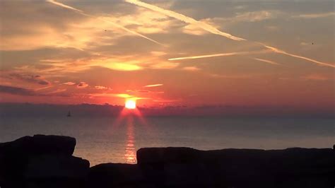 Kenosha Sunrise Over Lake Michigan Youtube