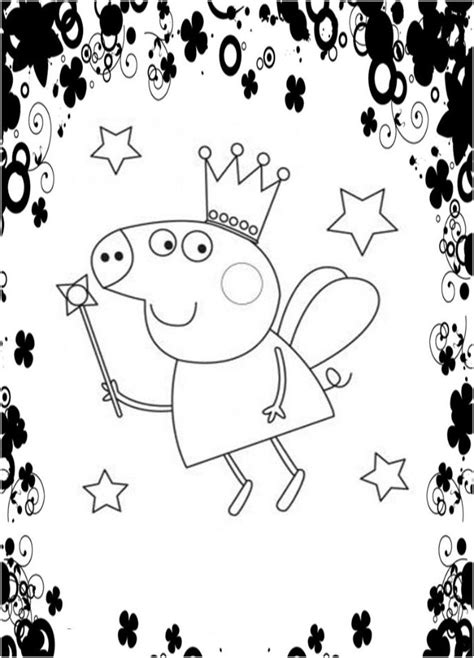 coloriages peppa pig images  pinterest coloriage peppa pig