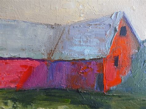 Carol Schiff Daily Painting Studio Barn Painting Daily Painting