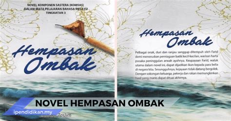 Novel Tingkatan Hempasan Ombak Watak Dan Perwatakan Sinopsis Novel My