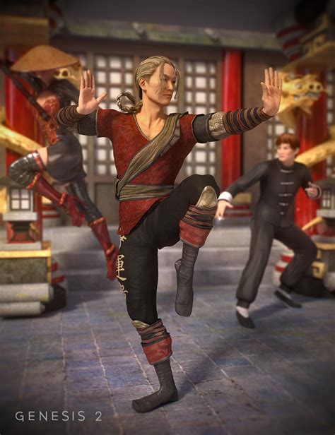 Wukong Outfit For Genesis 2 Male S Daz 3d