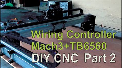 Diy Cnc Router Wiring Cnc Controller Mach Tb Part Youtube