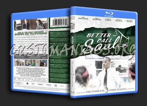 Better Call Saul Season 3 Blu Ray Cover Dvd Covers And Labels By