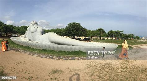 Giant Sculpture Of Sagarakanyaka By Artist Kanayi Kunhiraman At The News Photo Getty Images