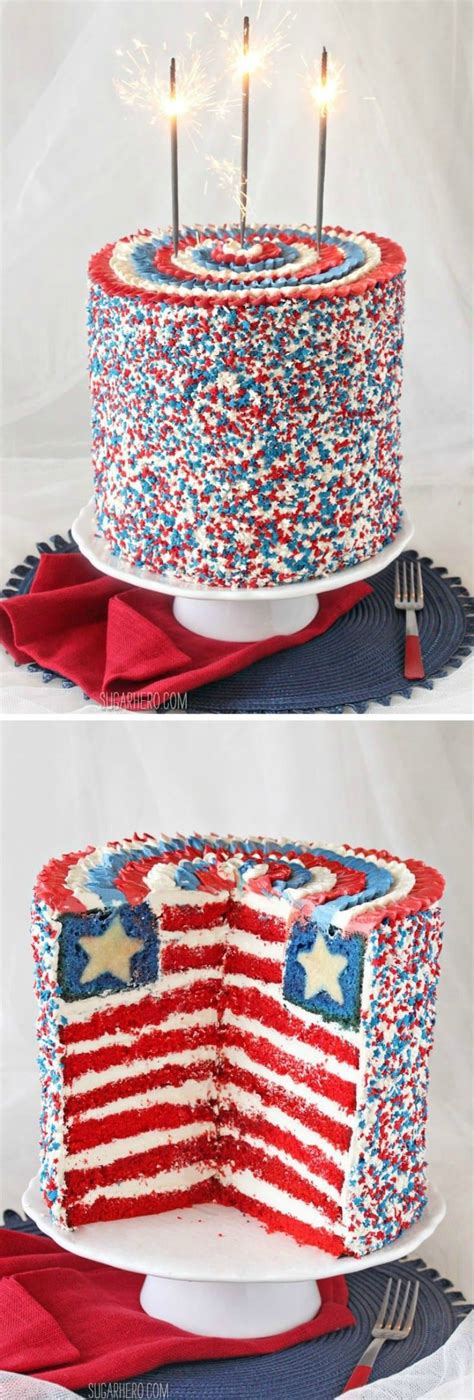 11 Genius 4th of July Cakes – Sugar Geek Show