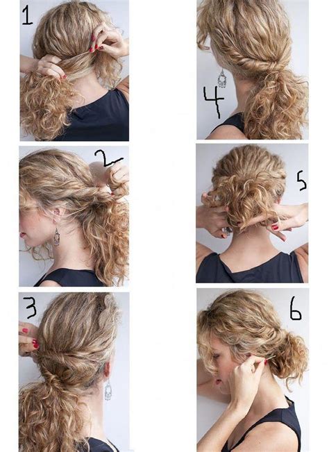 Easy Hairstyles For Curly Hair Step By Step Hairstyles Trends Curly