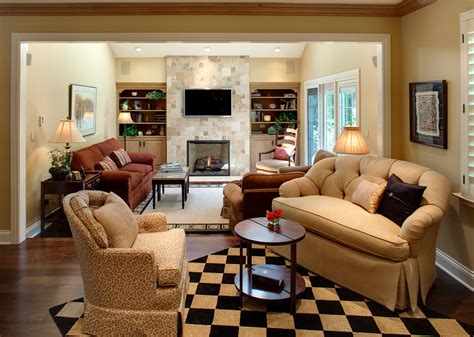 Wheaton Townhome Traditional Living Room Chicago By Derrick