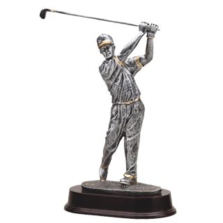 Golfing Swing Trophy - 12