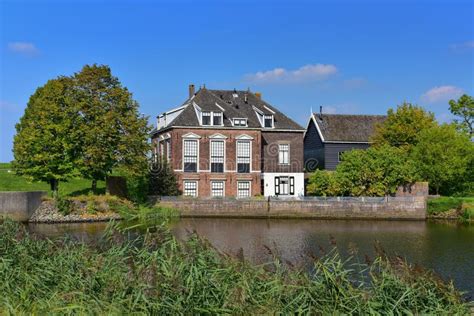 Historic House At Kinderdijk Stock Photo Image Of Historic Building