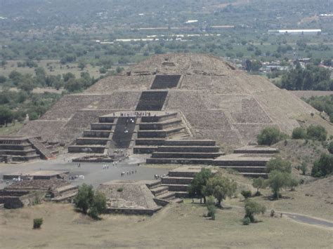 Piramide De La Luna Teotihuacán Estado De México México Teotihuacán