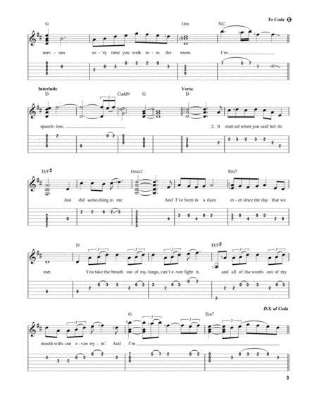 Speechless By Dan Shay Digital Sheet Music For Easy Guitar With Tab Download And Print Hx