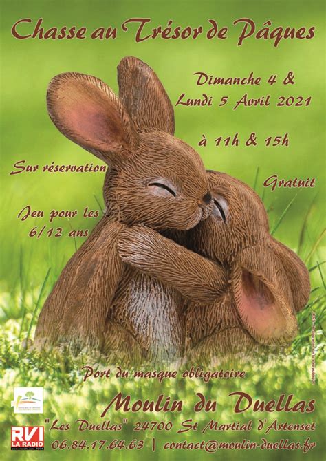 Pâques est une fête incontournable en france ! Chasse aux trésors de Pâques Saint-Martial-d'Artenset ...