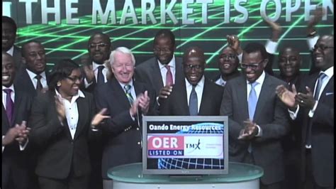 Oando Energy Resources Inc Oertsx Opens Toronto Stock Exchange
