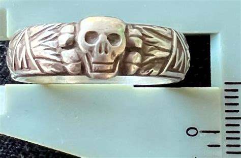 Ss Totenkopf Ring 16318 Product Military Collectibles