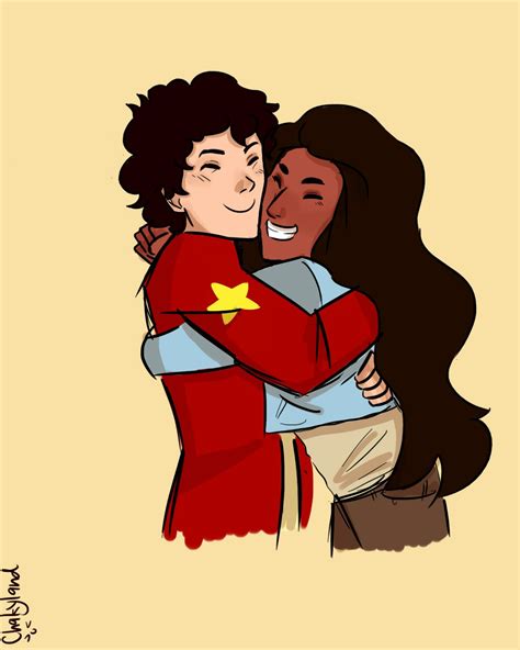 Because of bread shortages where i live, there were no hot dog buns when i went to the store! Older Steven and Connie | Steven universe, Stevonnie, Steven