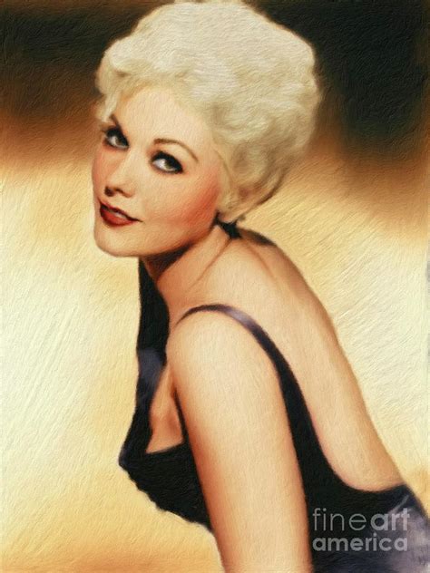 Kim Novak Vintage Actress Painting By Esoterica Art Agency Pixels Merch
