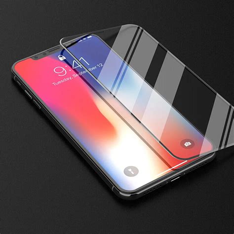Mobile Phone Screen Protectors 5d Tempered Glass For Iphone X Scratch
