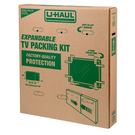 Expandable Large Tv Moving Box Fits Tvs Up To 70 Ph