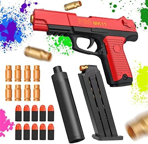 Buy Toy Gun Cool Fake Pistol Rubber Bullet Guns That Look Real