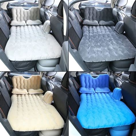 Car Air Mattress Travel Bed Inflatable Mattress Air Bed Inflatable Car Bed Car Back Seat Cover