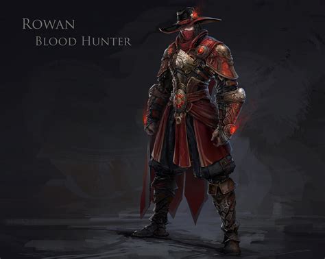 Paragon Character Concept Ace The Blood Hunter Abilities In Comments