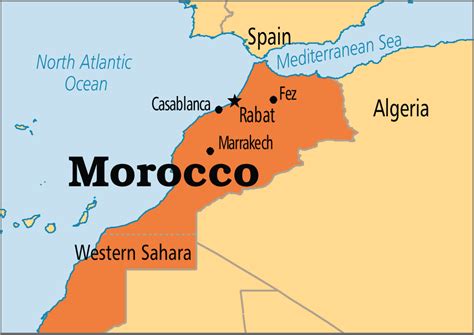 Where Is Rabat Morocco On The Map Caribbean Map