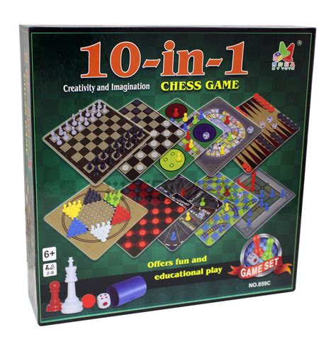 10 In 1 Board Games